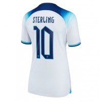 England Raheem Sterling #10 Fotballklær Hjemmedrakt Dame VM 2022 Kortermet